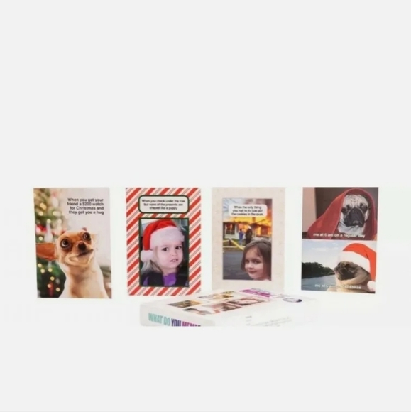 :* 2 new pks " What Do You Meme ?"  Greeting Cards & Envelopes Christmas funny - Picture 10 of 13